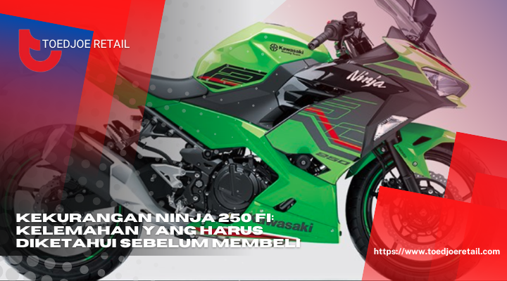 Kekurangan Ninja 250 FI Kelemahan Yang Harus Diketahui Sebelum Membeli