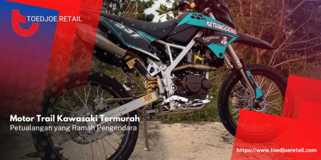 Motor Trail Kawasaki Termurah